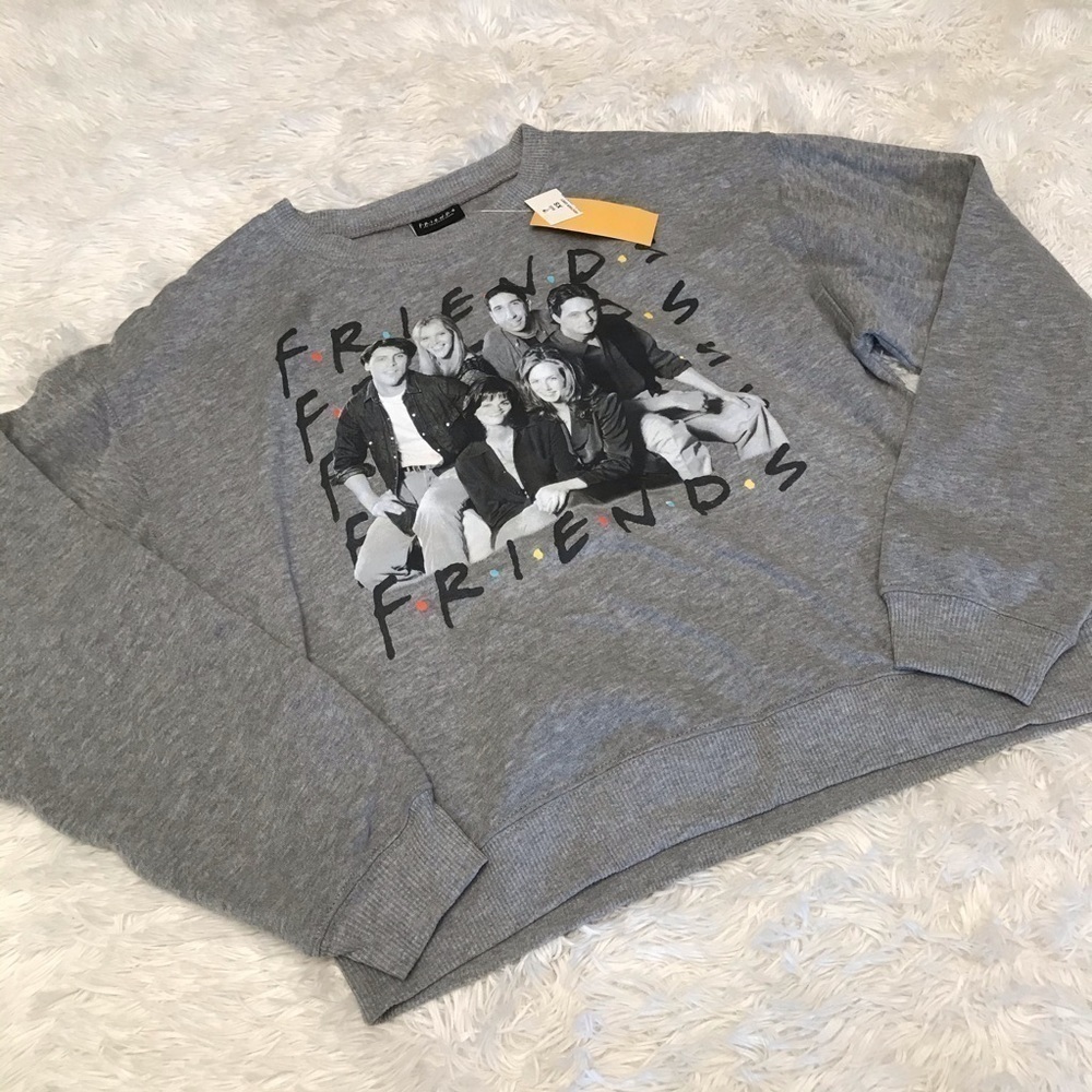 Friends The TV Series Crop Sweatshirt Women XS NWT